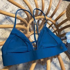 Hurley Teal Bikini Bralette NWT